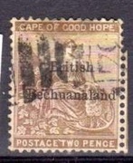Kolonie ang. Beczuanaland 1885 2p