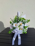 Stroik do koszyczka, gotowa dekoracja koszyczka