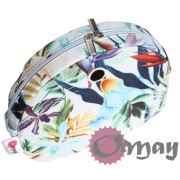 organizer do Obag MOON LIGHT kwiaty strelicje liście błękitne wkład OMAY