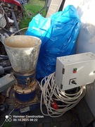 Peleciarka granulator 7.5KW 200 mm średnica