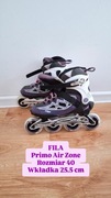 Rolki damskie Fila rozmiar 40 wkładka 25.5 cm primo air zone jak nowe 