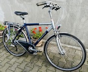 Rower Aluminiowy Męski GAZELLE 28" SHIMANO DEORE LX Amortyzator 53 Trekking