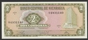 Nikaragua 2 cordobas 1972 - stan bankowy UNC