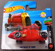 HOT WHEELS  .   FIAT  BEAST  OF  TURIN   .  autko resorówka