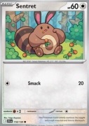 Oryginalna Karta Pokemon Sentret (JTG 118) Journey Together Revers