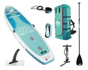 Deska SUP Mistral pompowana 2xkomorowa YOGA XXL SZEROKA akcesoria180kg NOWA