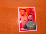 Naklejka Dumni z naszych nr 19 Panini Modena PZPN Biedronka 7,5 x 5cm