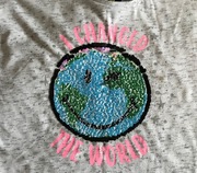 Zmieniające się cekiny - buźka - roz. 146/152