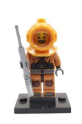 Lego Minifigures col08-6 - Diver Nurek Głębinowy / Series 8