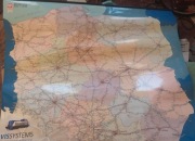 Specjalistyczna mapa kolejowa Polski skala 1:500 000 wyd. 2018 rok