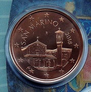 SAN MARINO 2018 5 CENTÓW UNC !!!!!!!!!!