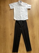 Spodnie + koszula komplet 146