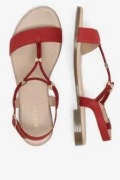Czerwone sandały Lasocki 39 skóra naturalna