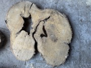 Plaster drewna na stolik kawowy Lipa 90x70