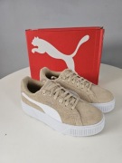 PUMA SNEAKERSY BEŻOWE ZAMSZOWE – ROZMIAR 42 – NOWE 