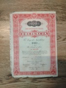 Obligacja 6% Pożyczki Narodowej 1934 – 100 zł – II RP – oryginał