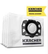 KÄRCHER Oryginalne worki filtracyjne: 4 sztuki