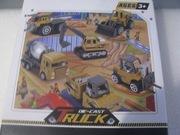 Nowy zestaw auta samochodziki metalowych budowlanych 6 szt