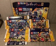 16 x LEGO NEXO KNIGHTS MEGA MIX – używane, dużo klocków