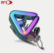 Dzwonek rowerowy Tęczow Alu N+1 B541 mocowany na gumkę SuperJakość 40g