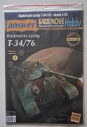 Model kartonowy T 34-76
