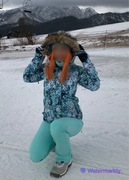 Roxy spodnie narciarskie Creek damskie turkus / rozm. XS