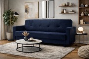 Wersalka z funkcją spania sprężyny pojemnik łóżko tapczan kanapa sofa kolor