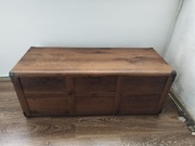 Kufer INDIANA Meble Black Red White