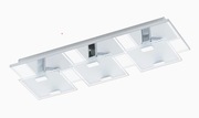 Lampa sufitowa kinkiet Eglo 93313 - LED plafon VICARO 3xLED/2,5W/230V