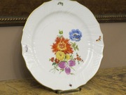 Talerz  Hutschenreuther  Kwiaty, ręcznie malowany
