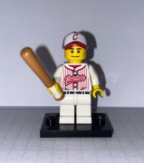 LEGO Minifigures seria 3 bejsbolista