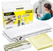 Nowy zestaw ściereczek z mikrofibry do łazienki Kärcher–nr 2.863-266.0