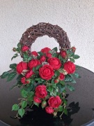 Stroik kompozycja na cmentarz