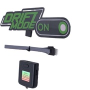 Naklejka LED drift mode on na szybę samochodu JDM