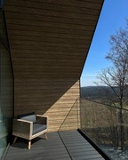 BALUSTRADA SZKLANA W PROFILU ALUMINIOWYM U