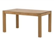 Stół dębowy, rozkładany, lite drewno 120-170x80x76 