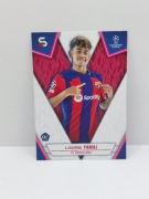 2023-24 TOPPS SUPERSTARS UEFA FC BARCELONA LAMINE YAMAL ROOKIE RC