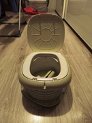 Nocnik turystyczny dla dziecka składany zielony