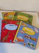 Moja kolorowo ilustrowana książeczka zestaw Pojazdy Zwierzęta Zagroda 