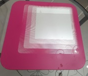 Lustro IKEA różowe 