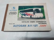 Katalog części zamiennych Autosan A11 12T  " SAN "