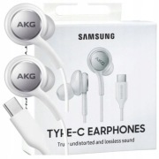Słuchawki Samsung by AKG USB-C (Typ C) Białe  Nowe