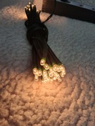 Lampki choinkowe 50szt biały ciepły 