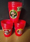 Kubeczki plastikowe Mario kpl.4szt