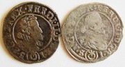 Ferdynand II.2 x 3 krajcary 1628 r.Praga 