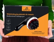 PISTOLET DO MASAŻU MASAŻER ANTYCELLULITOWY WYSZCZUPLAJĄCY DO CELLULITU 9w1