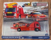 HOT WHEELS PREMIUM TEAM TRANSPORT NISSAN SILVIA