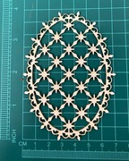 Scrapek Jajko wielkanocne ażurowe LBA000325