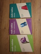 Małe tablice zestaw 3 książek Adamantan chemia biologia fizyka