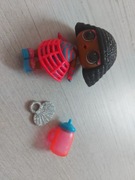 Lalka LOL z wachlarzem i butelką 